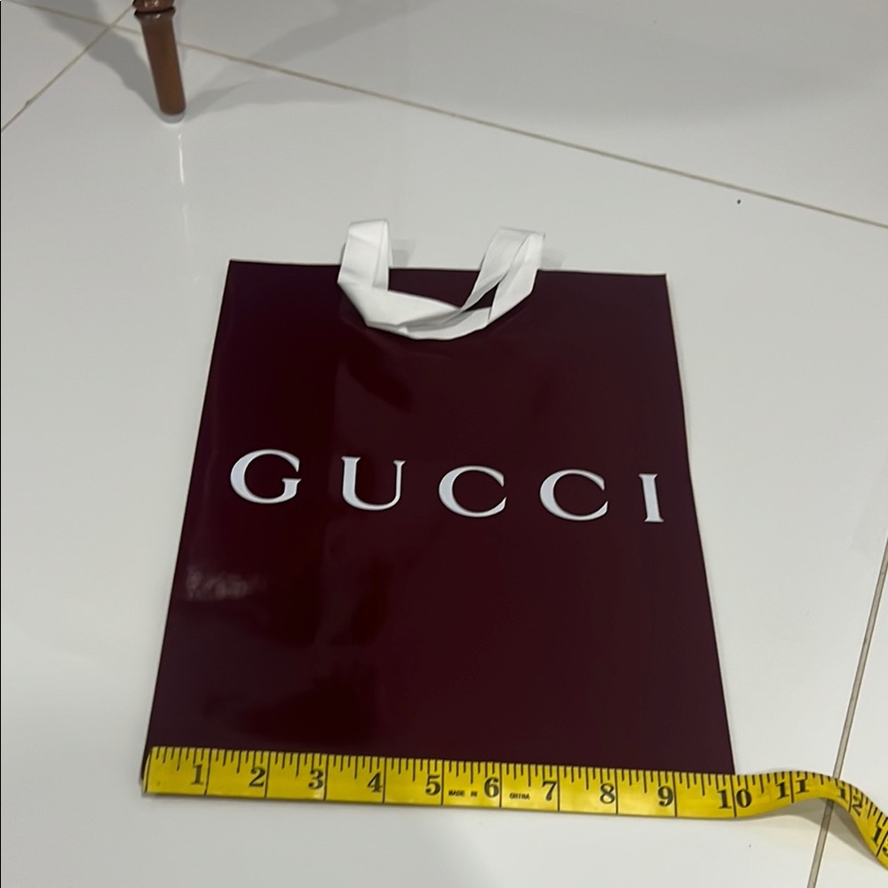 Gucci Burgundy Tote Bag